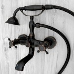 Смеситель для ванны REA RETRO OLD BLACK Смеситель для ванны REA RETRO OLD BLACK